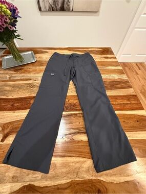 Cherokee Workwear Women's Drawstring Flare Scrub Pant- Medium